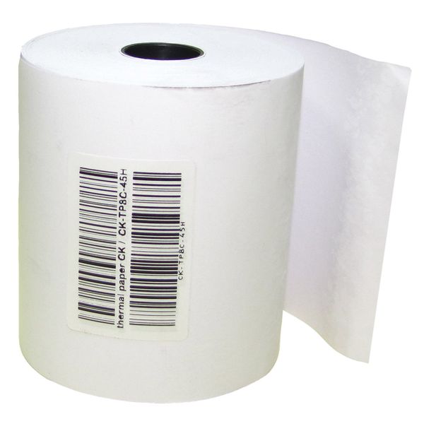 کاغذ مخصوص پرینتر حرارتی سی کی مدل CK-TP8C-45H کاغذ مخصوص پرینتر حرارتی سی کی مدل CK-TP8C-45H