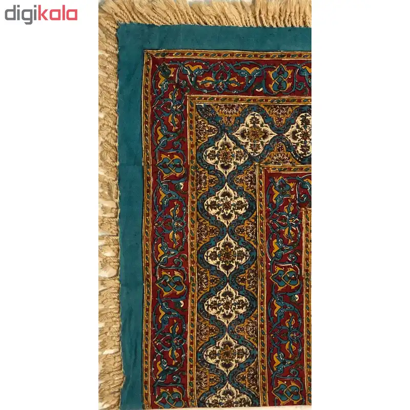 سفره قلمکار ممتاز اصفهان اثر استاد عطریان مدل G139سایز ۱۰۰*۱۰۰ طرح شیپوری