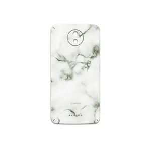 MAHOOT  Blanco-Smoke-Marble Cover Sticker for Motorola Moto C Plus