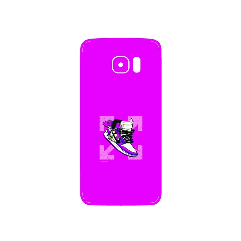 برچسب پوششی ماهوت مدل Nike Air Sneaker Digital Art مناسب برای گوشی موبایل سامسونگ Galaxy S7 Edge