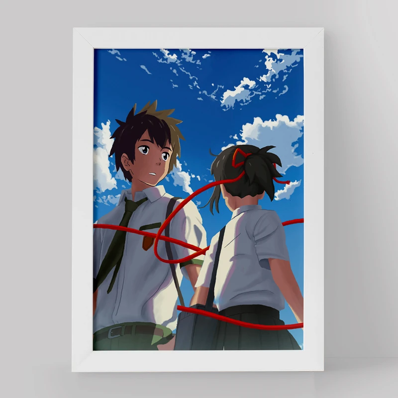 تابلو خندالو مدل تاکی تاچیبانا و میتسویا میامیزو انیمه یورنیم کد 16246