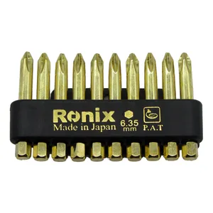 مجموعه 10 عددی سری پیچ گوشتی رونیکس مدل RH-5403