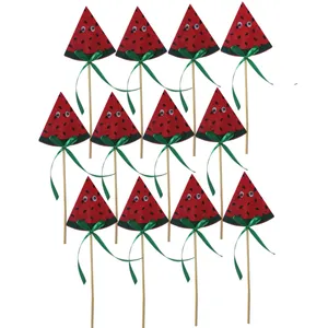 تاپر هندوانه شب یلدا مدل Yalda Watermelon02 مجموعه 12عددی