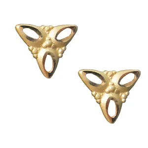 گوشواره طلا 18 عیار نازنین کد T1263