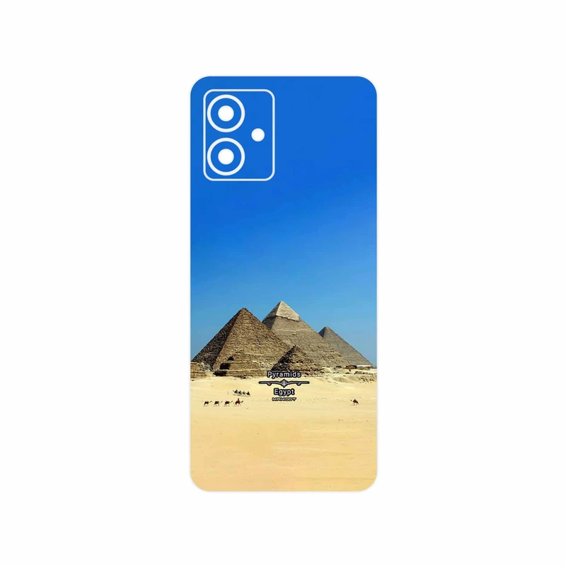 برچسب پوششی ماهوت مدل Pyramids of Egypt مناسب برای گوشی موبایل موتورولا Moto G14