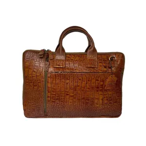 کیف دوشی دست دوز مردانه مدل آی تک