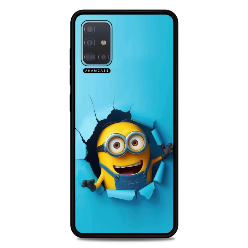 کاور آکام مدل AMC-WSGA51-MINIONS2 مناسب برای گوشی موبایل سامسونگ Galaxy A51