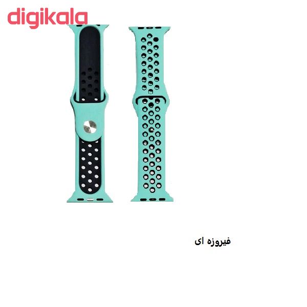 بند سیلیکونی طرح Nike مناسب برای اپل واچ 42 میلی متری main 1 1