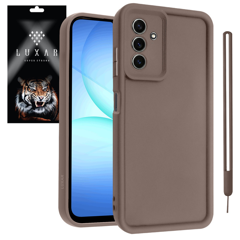 کاور لوکسار مدل a17 -Puffer band مناسب برای گوشی موبایل سامسونگ Galaxy a17 به همراه بند
