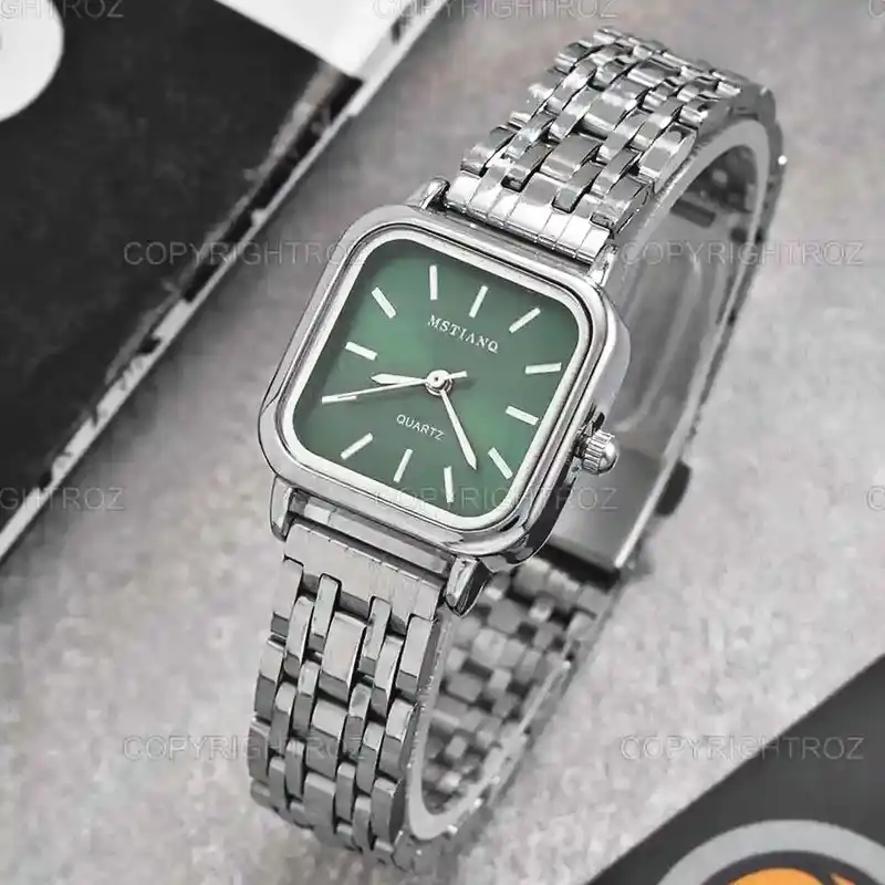 ساعت مچی عقربه ای زنانه مدل استیل_04
