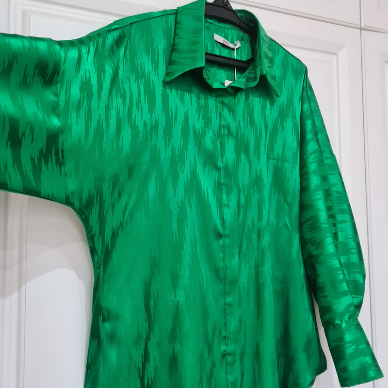 شومیز آستین بلند زنانه مدل کیمونو کد ۱