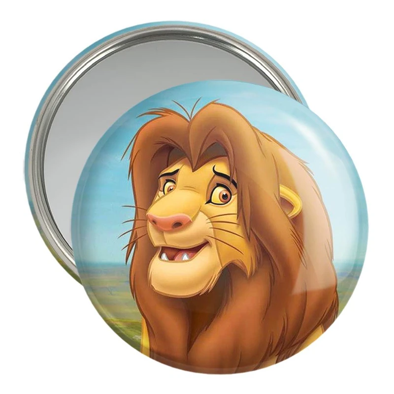 آینه جیبی خندالو مدل شیرشاه Lion King  کد 10694