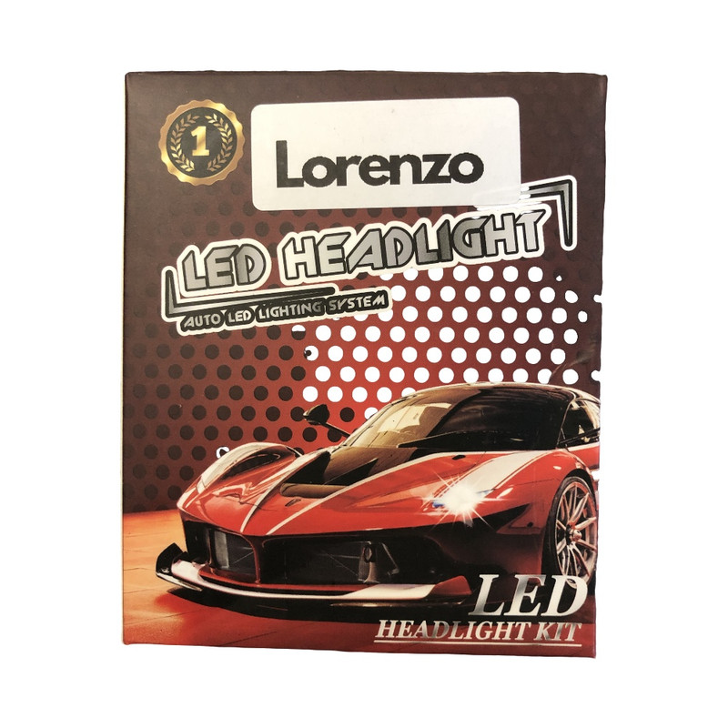 هدلایت لورنزو مدل V13 پایه H11 بسته دو عددی