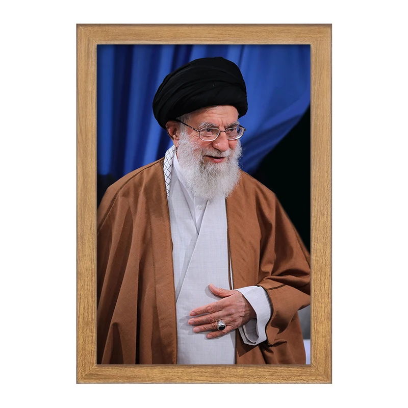 تابلو خندالو طرح حضرت آیت الله خامنه ای کد 12627