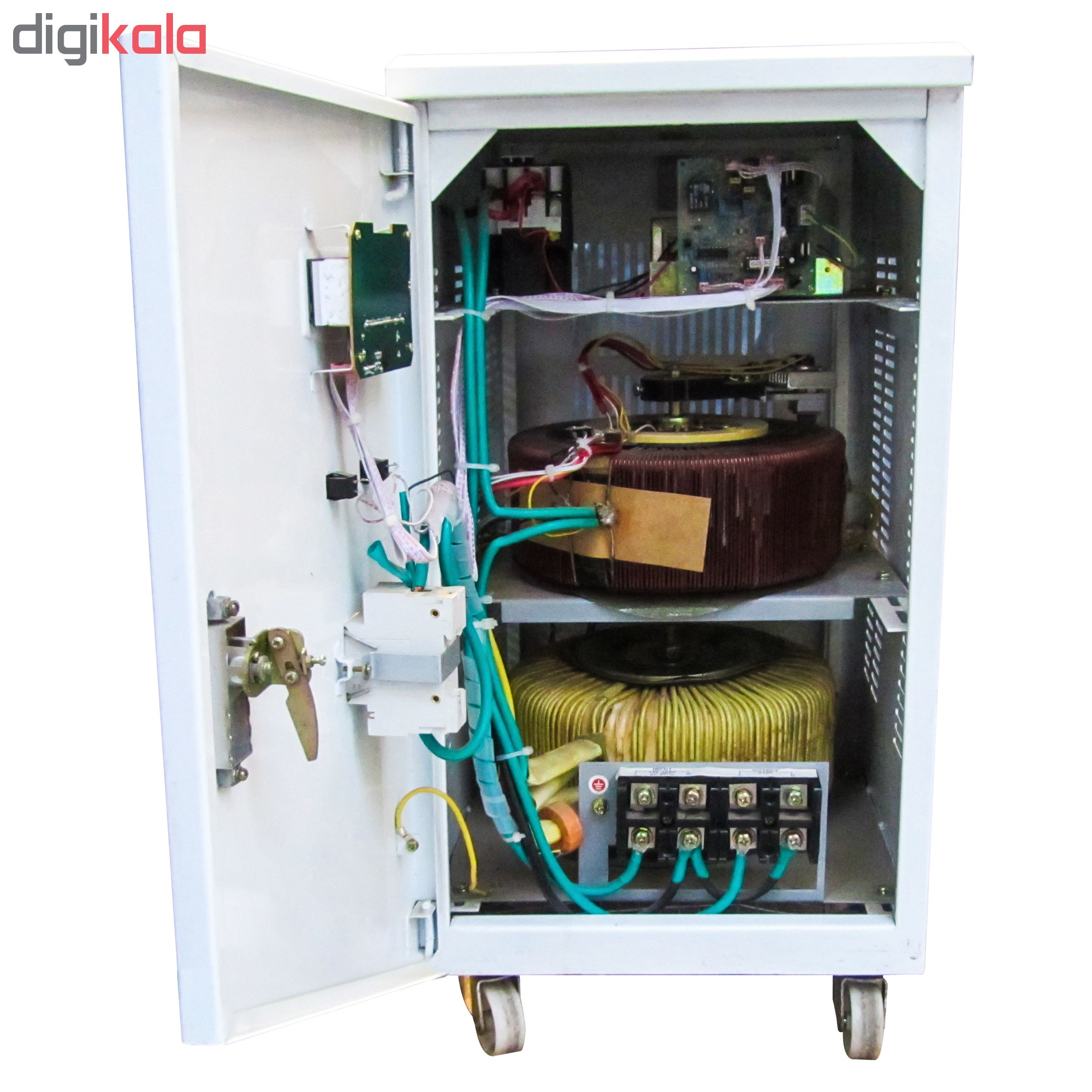 استابلایزر گلداستار مدل LG-1P-15K-V ظرفیت 15000VA