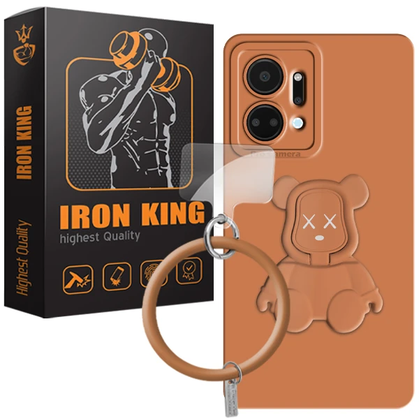 کاور آیرون کینگ مدل OO-HLD-21 مناسب برای گوشی موبایل آنر X7A به همراه بند آویز