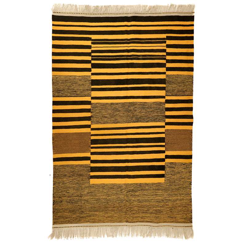 گلیم دستبافت سه متری مدل دکوراتیو کد 1408151