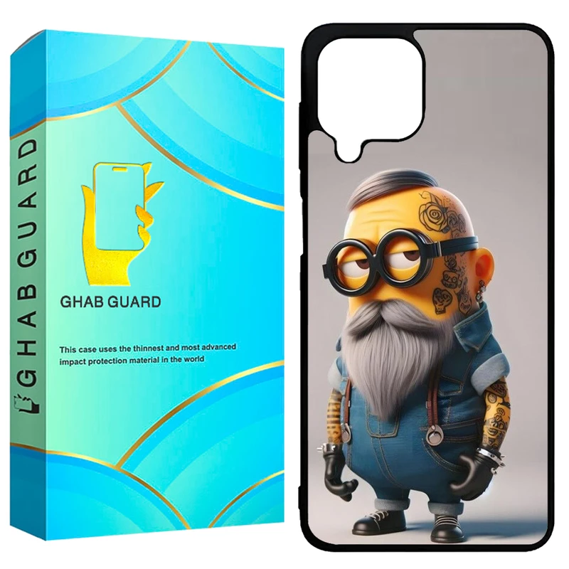 کاور قاب گارد طرح مینیون مدل GCHPA224 مناسب برای گوشی موبایل سامسونگ Galaxy A22 4G / M22 4G / M32 4G