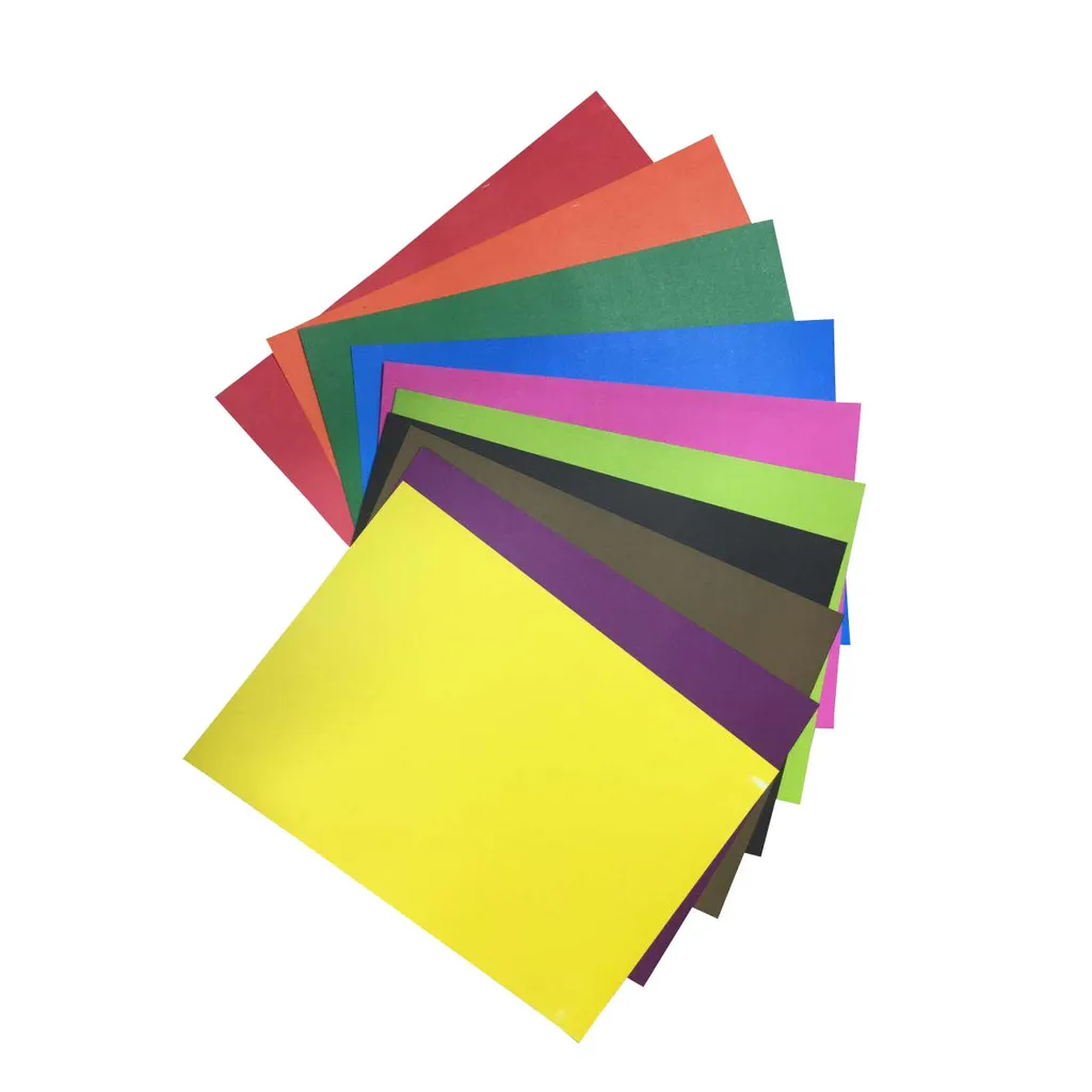 مقوا رنگی مدل 56 سایز 24×34 بسته 10 عددی