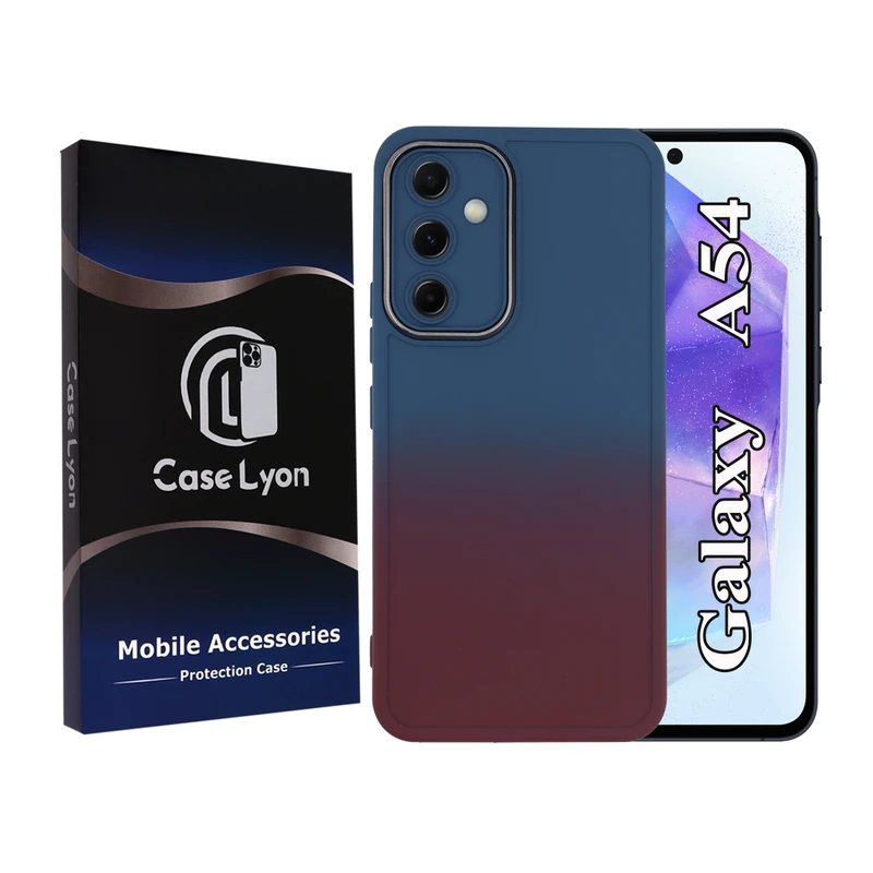 کاور کیس لیون مدل دو رنگ مناسب برای گوشی موبایل سامسونگ Galaxy A54
