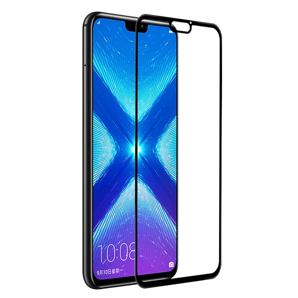 محافظ صفحه نمایش شیشه ای مدل Full مناسب برای گوشی موبایل هوآوی Honor 8X