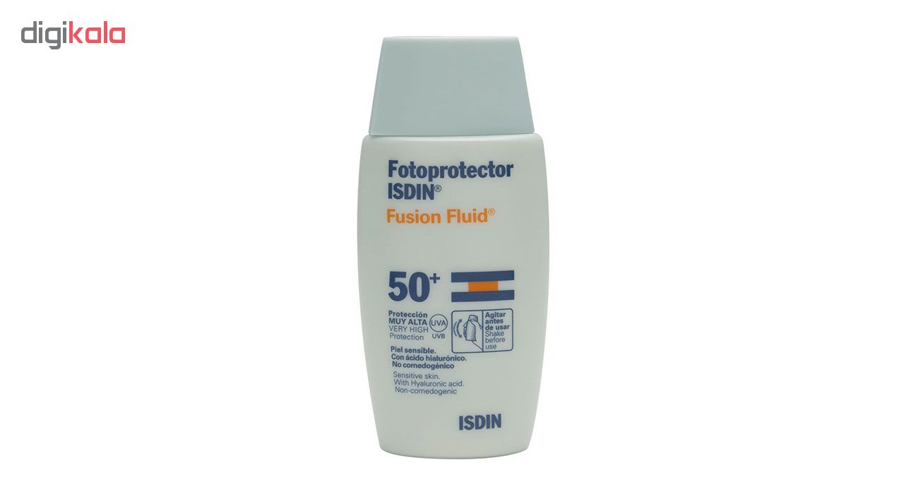 کرم ضد آفتاب ایزدین مدل Fusion Fluid حجم 50 میلی لیتر