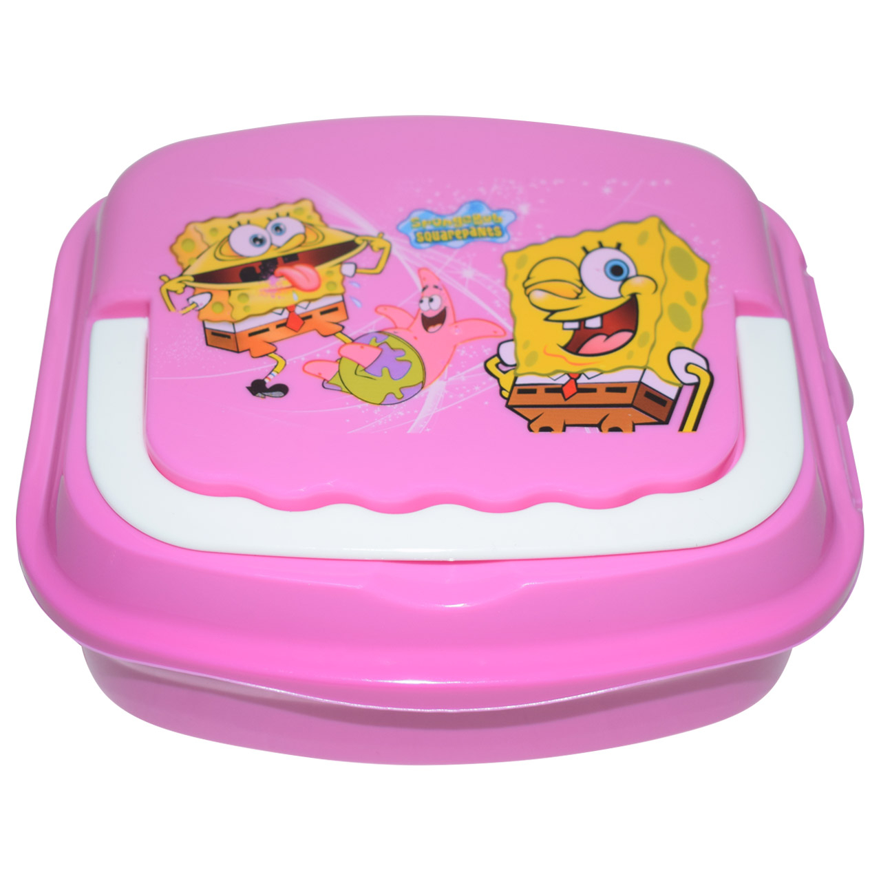 ظرف غذا کودک 3 تکه مدل Bob Sponge