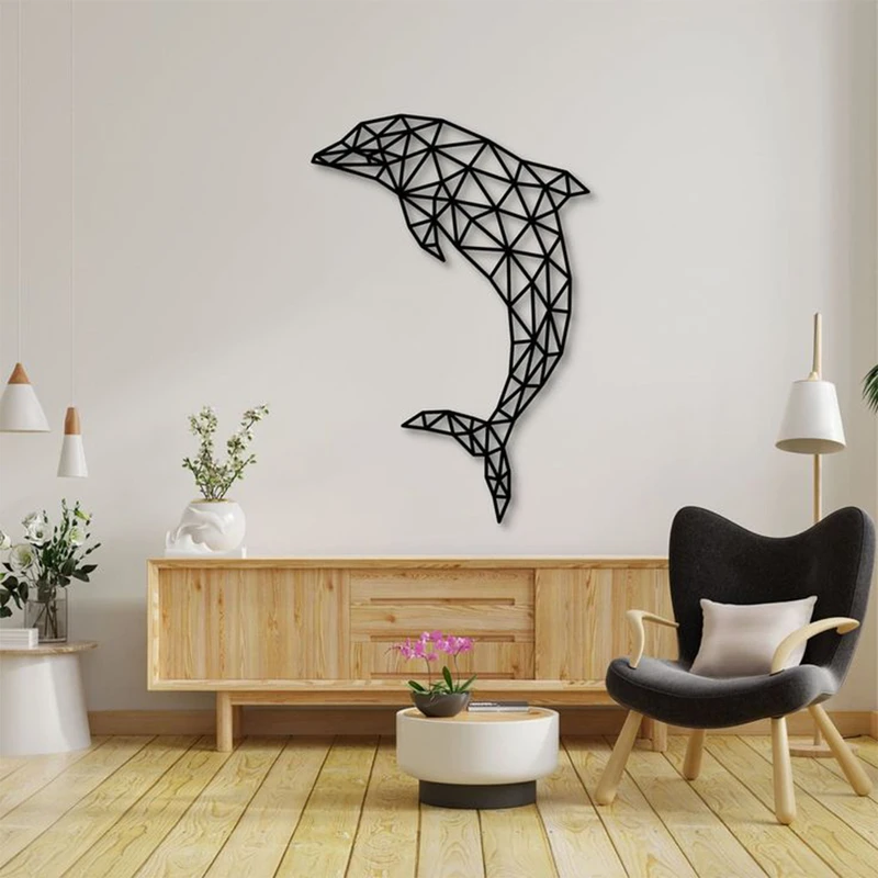 دیوارکوب دیزانور طرح دلفین مدل 30 کد A031