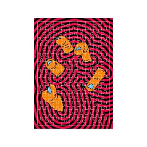 پازل 117 تکه مدل دست کد 533