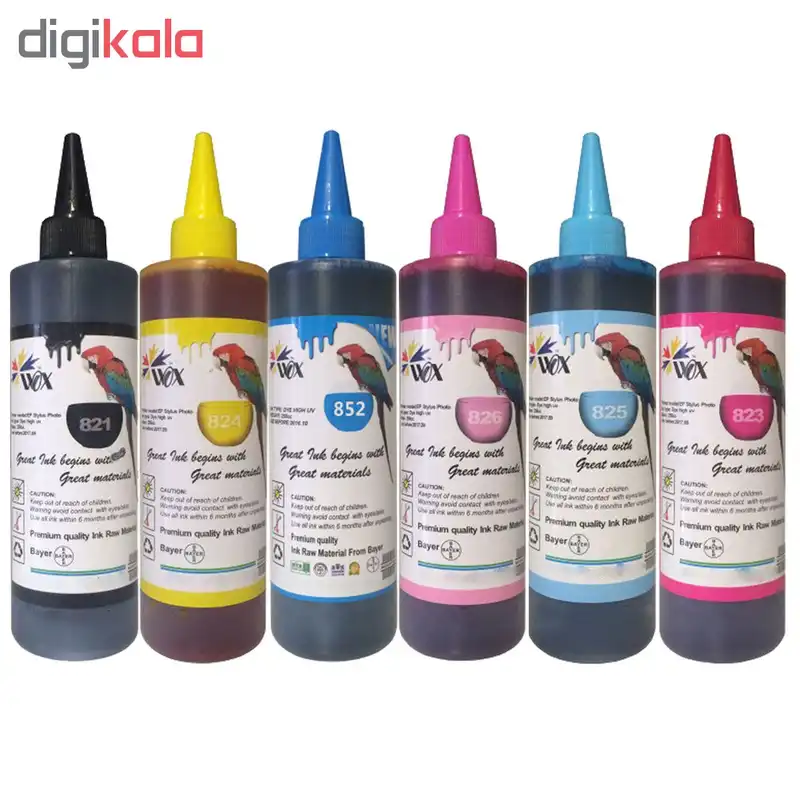 پک کامل جوهر مخزن وکس 250 میل EP‌S250M