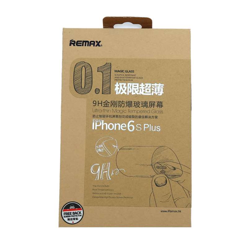 محافظ صفحه نمایش شیشه ای ریمکس مدل 0.1mm مناسب برای iPhone 6 Plus