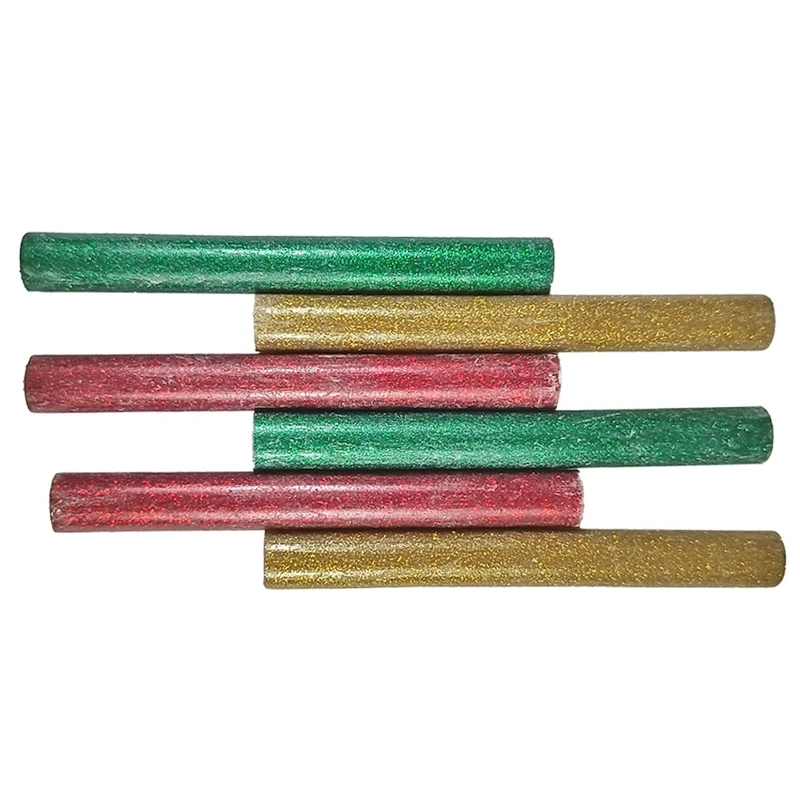 چسب حرارتی مدل اکلیلی کد Color101 بسته 6 عددی