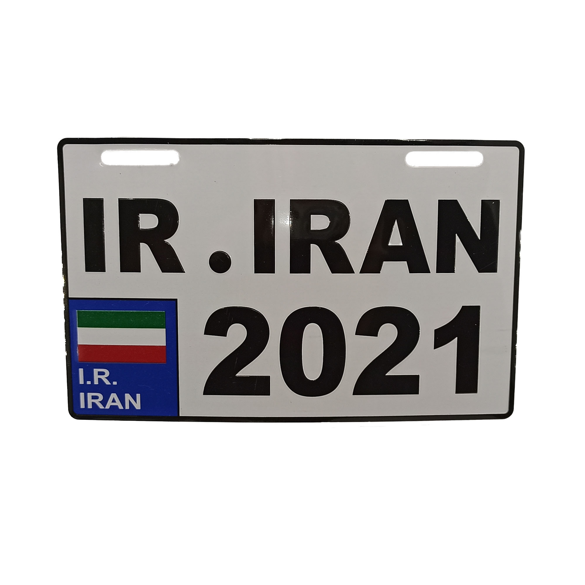 پلاک موتور سیکلت طرح ایران مدل WT-2021