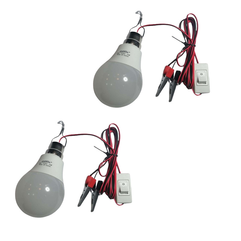 لامپ سیار خودرو جی دبلیو دی زد مدل KSRE-12V-7W بسته 2 عددی