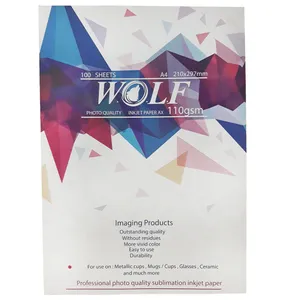 Wolf 110g Sublimation Paper Size A4
