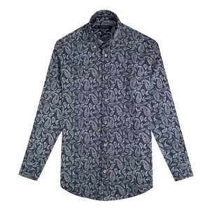 پیراهن آستین بلند مردانه کروم مدل پشمی 2220114