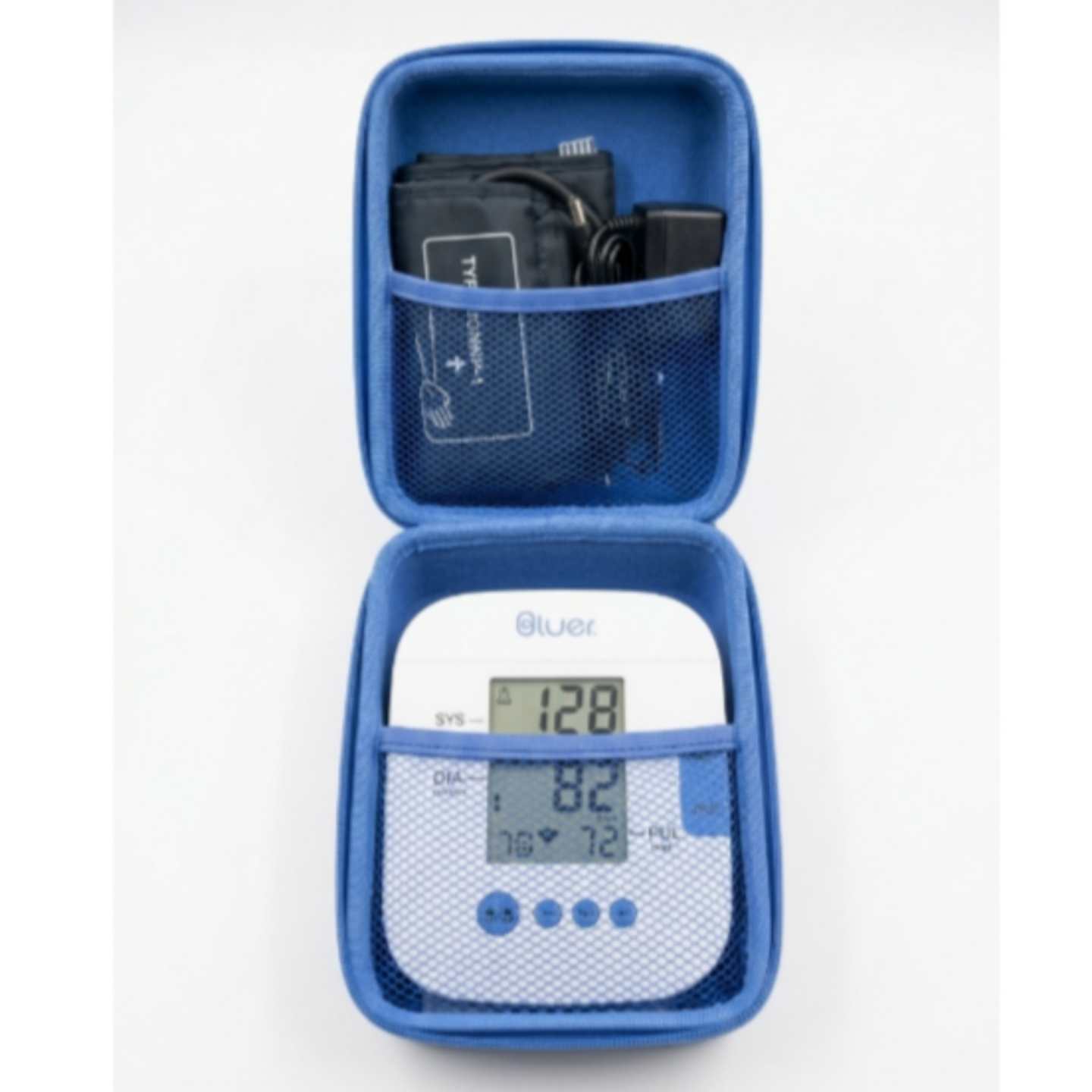 فشارسنج بازویی دیجیتال بلوئر Urion U80I آداپتور دار با منبع انرژی برق و باتری، اعلان صوتی فارسی، نمایش وضعیت باتری و سایز بازوی 22-42 سانتی‌متر￼