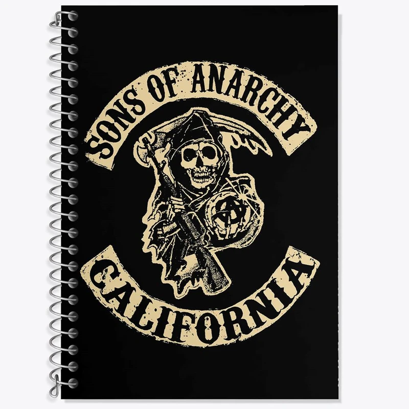 دفتر زبان 50 برگ خندالو مدل سه خط طرح سریال فرزندان آشوب کد 26103