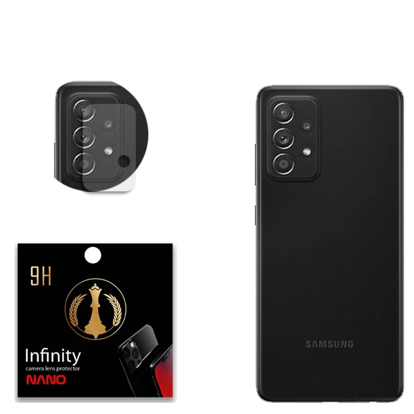 محافظ لنز دوربین نانو اینفینیتی مدل Pro Max مناسب برای گوشی موبایل سامسونگ Galaxy A52 5G