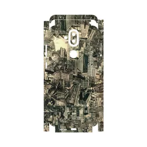 MAHOOT Collage of Skyscraper-FullSkin Cover Sticker for Nokia 8.1