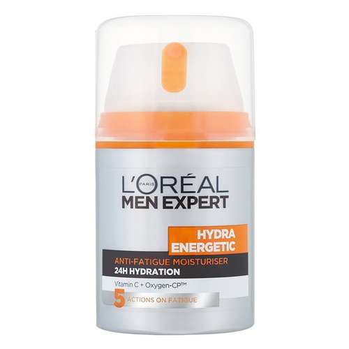 ژل آبرسان لورآل سری Men Expert مدل Hydra Energetic حجم 50 میلی لیتر