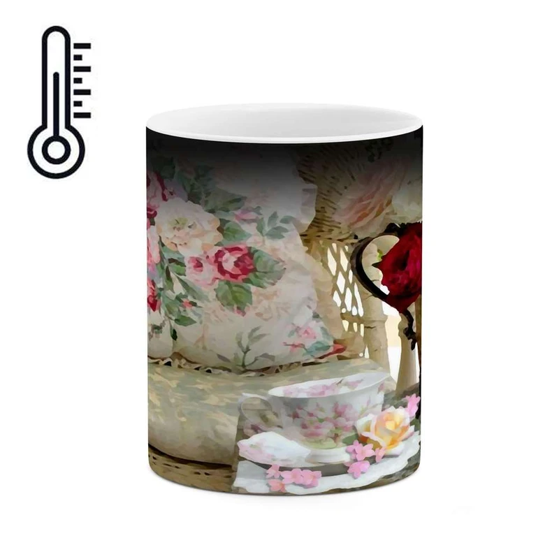 ماگ حرارتی کاکتی مدل نقاشی کد mgh13793