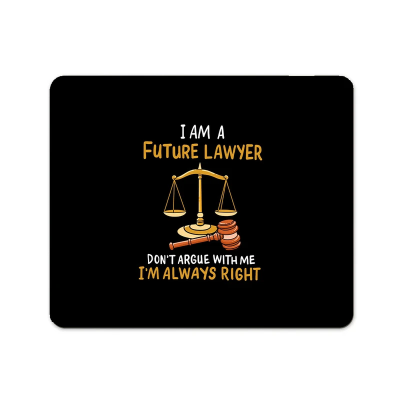 ماوس پد پاد آفرین مدل وکیل حقوقدان دانشجو حقوق وکالت کد P674 سایز 19*24 سانتی متر