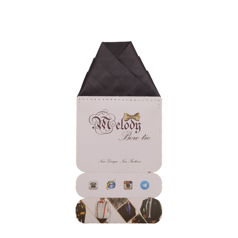 دستمال جیب مردانه ملودی مدل PS5107MSODgry