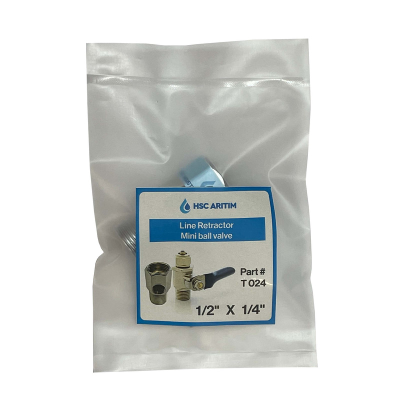 سه راهی و شیر تصفیه آب اچ اس سی اریتیم مدل 1/2-1/4