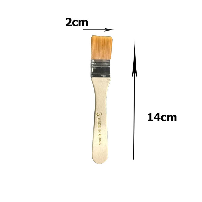قلم مو تخت مدل تمیز کردن سطح کار شماره 3 قلم مو تخت مدل تمیز کردن سطح کار شماره 3