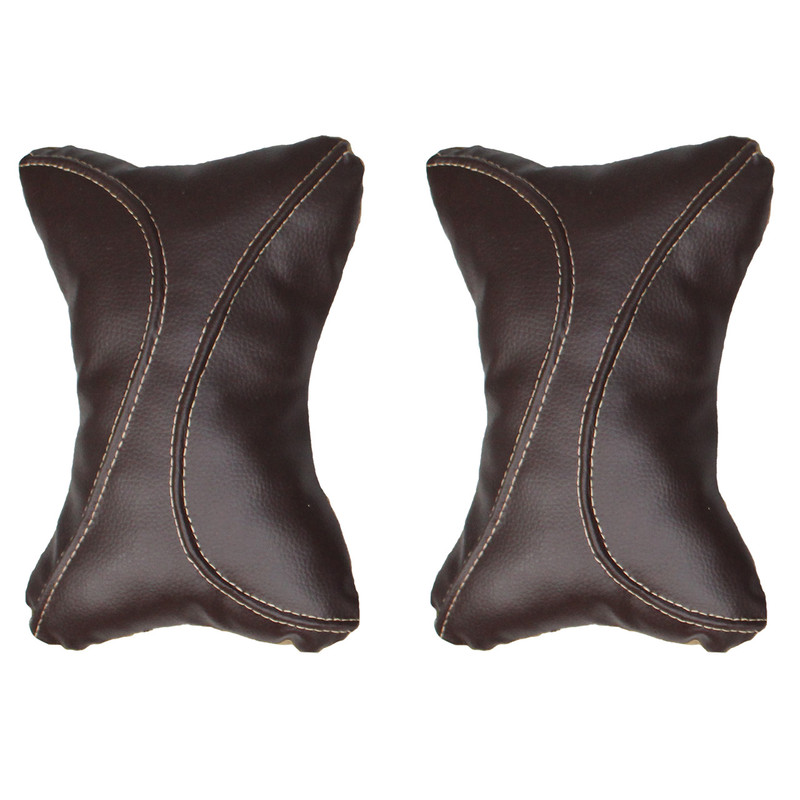 پشت گردنی صندلی خودرو مدل Leather کد 01 مناسب برای دنا پلاس بسته دو عددی