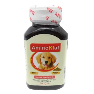 مکمل غذایی سگ آمینوکلات مقدار 100 گرم