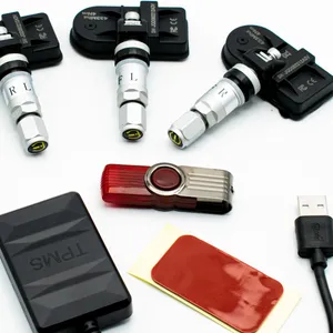 نمایشگر و سنسور داخلی فشار باد لاستیک  مدل TY05 بسته 5 عددی