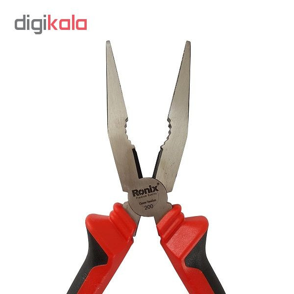 انبر دم باریک رونیکس مدل RH 1308 سایز 8 اینچ انبر دم باریک رونیکس مدل RH 1308 سایز 8 اینچ